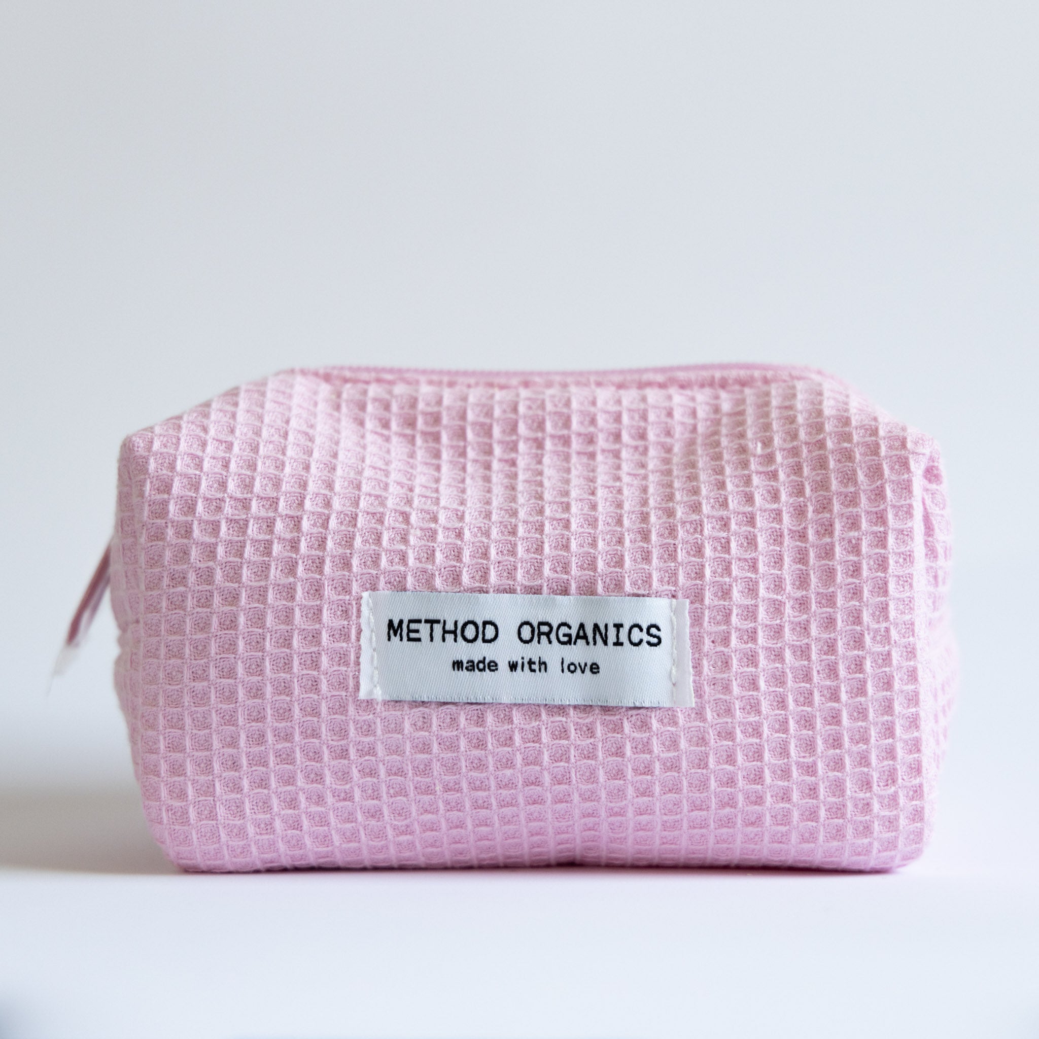 Pink Waffle Pouch